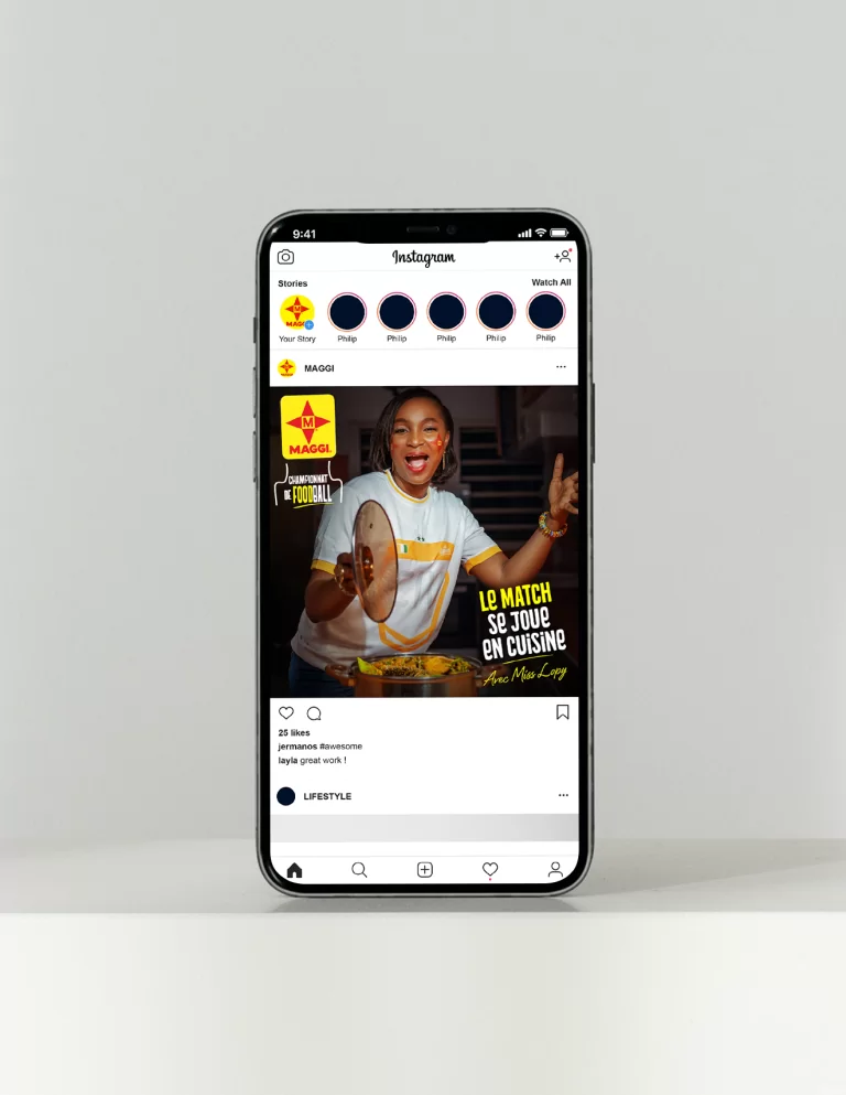 MAGGI Foodball, advertising shoot for AFCON 2023 — 4/8
