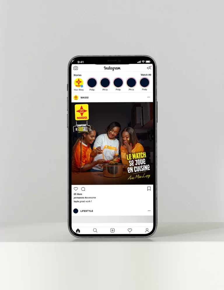 MAGGI Foodball, advertising shoot for AFCON 2023 — 3/8